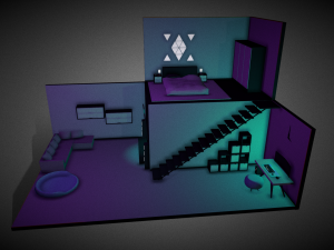 Isometric Room Modelo 3D
