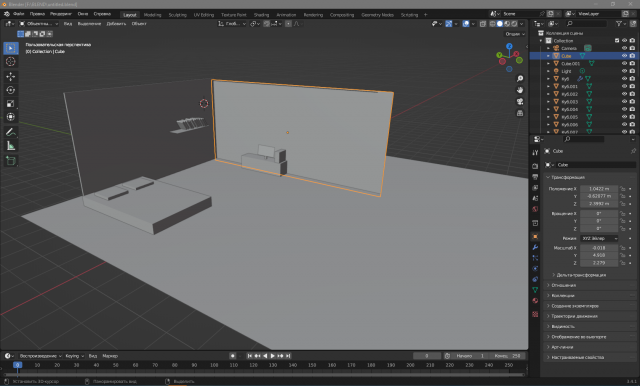 Teens room Modello 3D .c4d .max .obj .3ds .fbx .stl .blend 