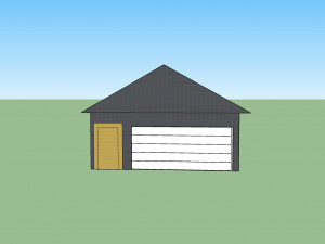 Garage Modèle 3D