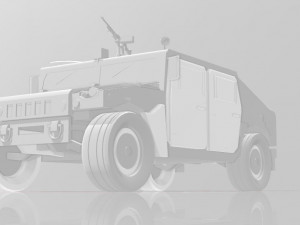 Hummer car 3D Модель