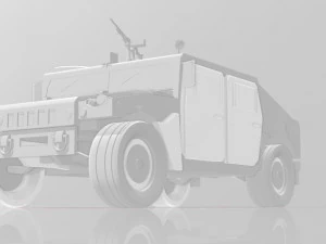 Hummer car 3D Model