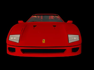 Ferrari sport car 3D Model