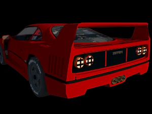 Ferrari sport car 3D Model