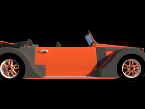 Old car 3D Model