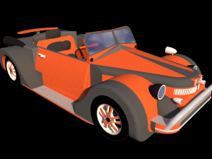Old car 3D Model