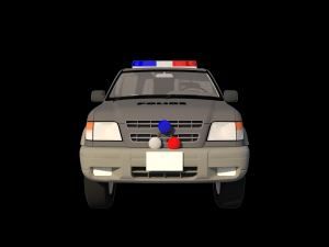 Police car 3D Модель