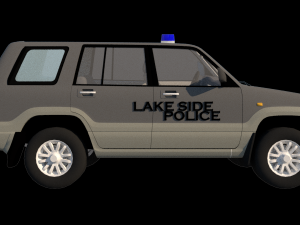 Police car 3D Модель
