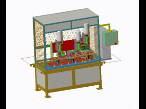 Drilling machine to drill multiple drile Modelo 3D