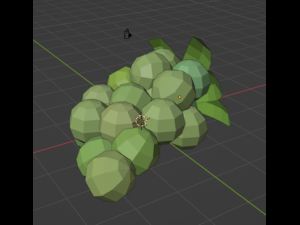 Low poly fruit pack 3D Model