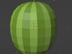 Low poly fruit pack 3D Model