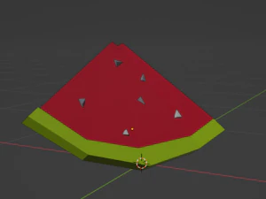 Low poly fruit pack 3D Model