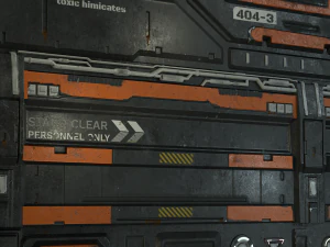 Trim Sheet Sci-Fi Environment CG Textures
