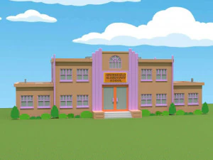 Springfield Elementary School - Escuela Primaria de Springfield Modelo 3D