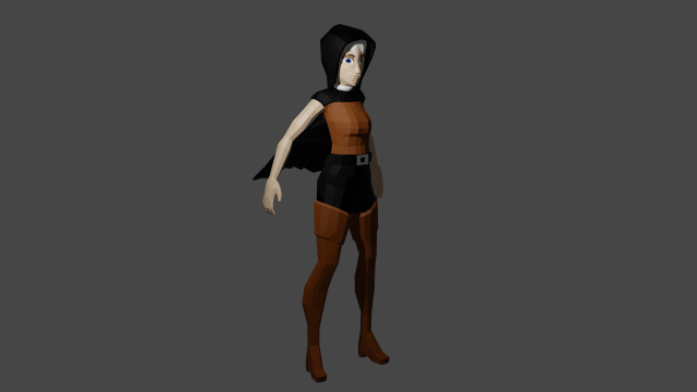 Character 3D Model .c4d .max .obj .3ds .fbx .stl .blend 