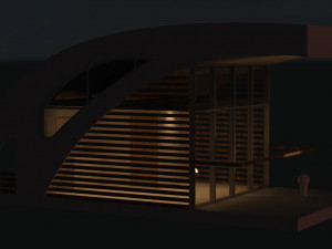 Floating House Modèle 3D