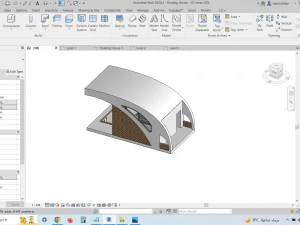 Floating House 3D Model