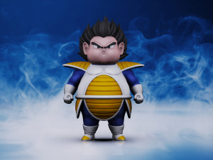 FAT VEGETA 3D Print Model
