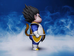 FAT VEGETA 3D Print Model