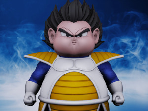 FAT VEGETA 3D Print Model