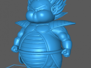 FAT VEGETA 3D Print Model