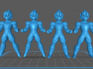 Goku ss1 armor Model Cetak 3D