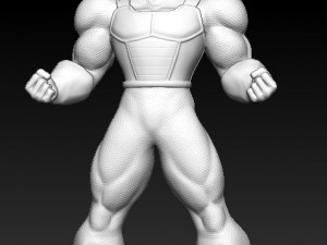 Goku ss1 armor Model Cetak 3D