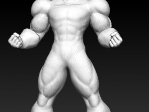 Goku ss1 armor Model Cetak 3D