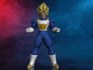 Armatura Goku SS1 Modello di stampa 3D