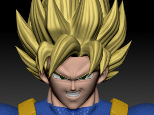 Goku ss1 armor Model Cetak 3D