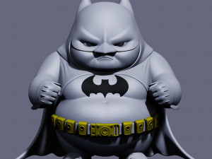 Fat Batman 3D Print Model