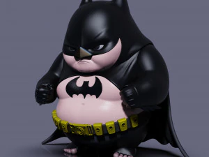 Fat Batman 3D Print Model