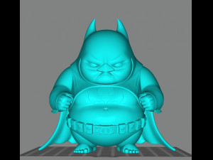Fat Batman Model Cetak 3D