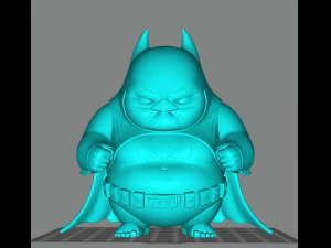 Fat Batman 3D Print Model
