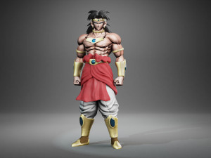 BROLY CLASSIC 3D Print Model