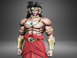 BROLY CLASSIC 3D Print Model