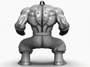 God of wealth 3D Model