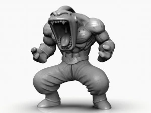 God of wealth 3D Model