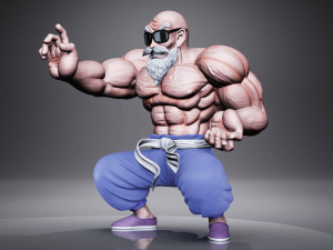 MASTER ROSHI Model 3D