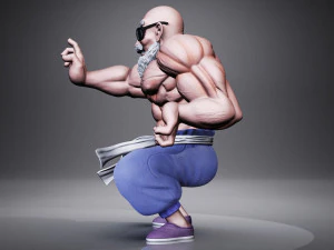 MASTER ROSHI 3D Model
