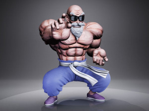MASTER ROSHI Model 3D