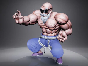 MASTER ROSHI 3D Model