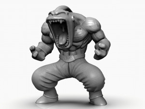 MAJIN BUU Modèle 3D