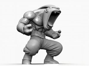 MAJIN BUU Modèle 3D