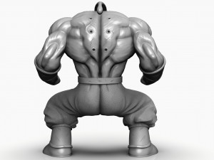 MAJIN BUU Modèle 3D