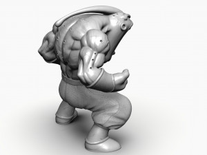 MAJIN BUU Modèle 3D