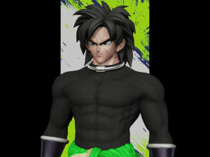 Broly dg супер 3D Модель