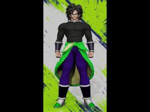 Broly dg super 3D Model