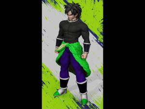 Broly dg super 3Dモデル
