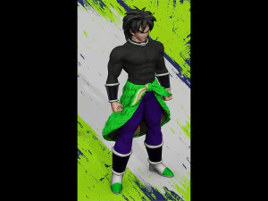 Broly dg super 3D Model