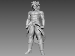 Broly dg super 3Dモデル